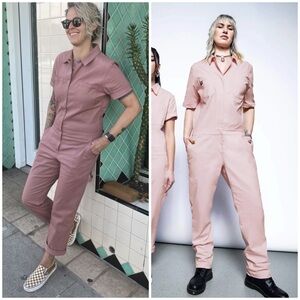 Wildfang Pink Jumpsuit